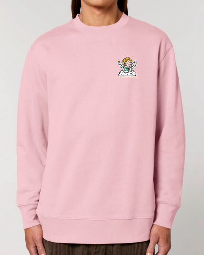 ENNAKKOTILAUS Love At First Bite - unisex collegepaita vaaleanpunainen